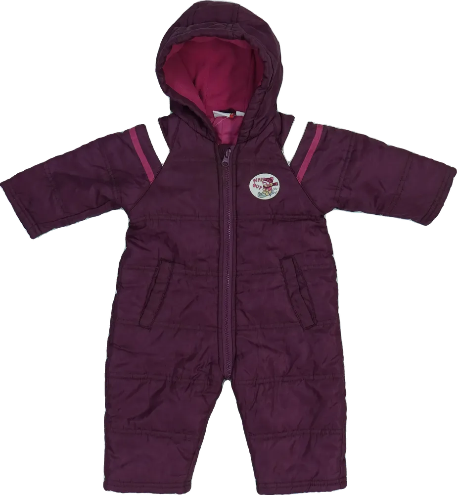 Bordó Berti Baby overál EU 68 / UK 3-6 hónap / US 3-6 hónap