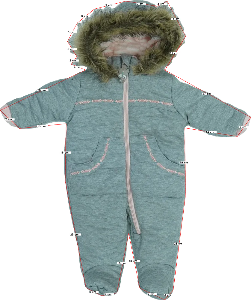 Szürke Jessica Simpson Baby overál EU 74 / UK 6-9 hónap / US 6-9 hónap