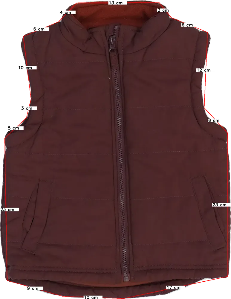 Barna Urban Rascals Mellény EU 110 / UK 5 év / US 5 év/XS