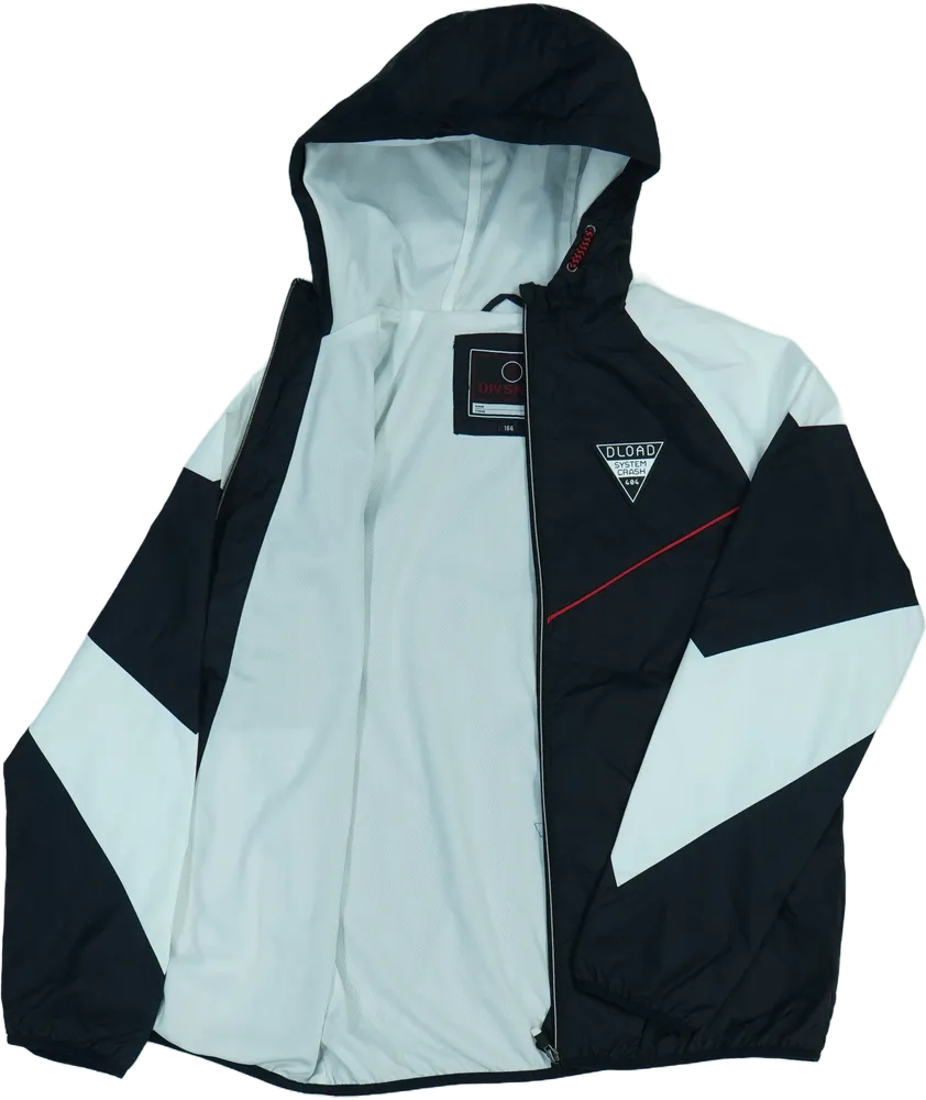 Fekete C&amp;A Széldzseki EU 164 / UK 14 év / US 14 év/XL