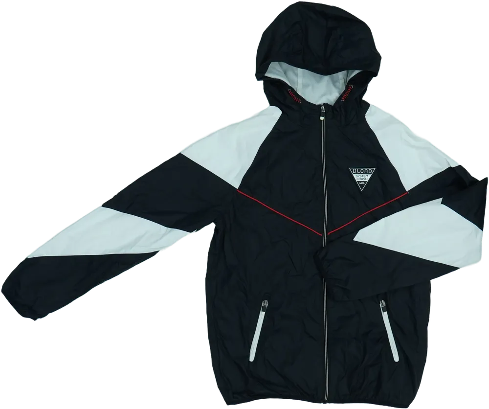 Fekete C&amp;A Széldzseki EU 164 / UK 14 év / US 14 év/XL