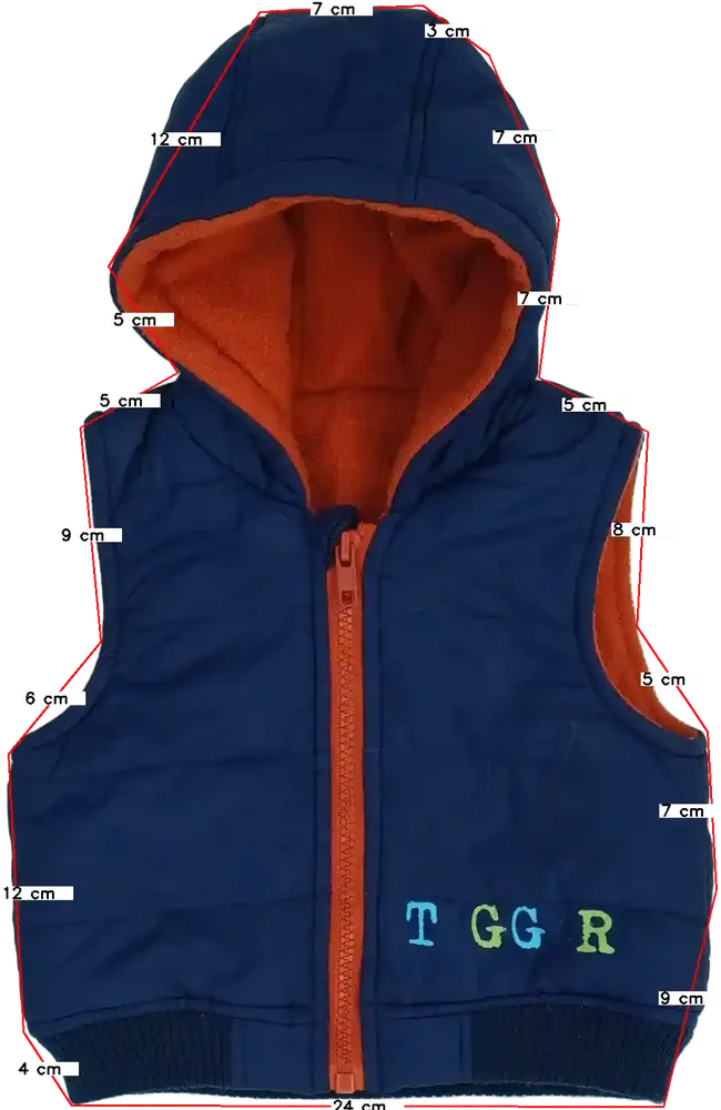 Kék Disney Mellény EU 68 / UK 3-6 hónap / US 3-6 hónap