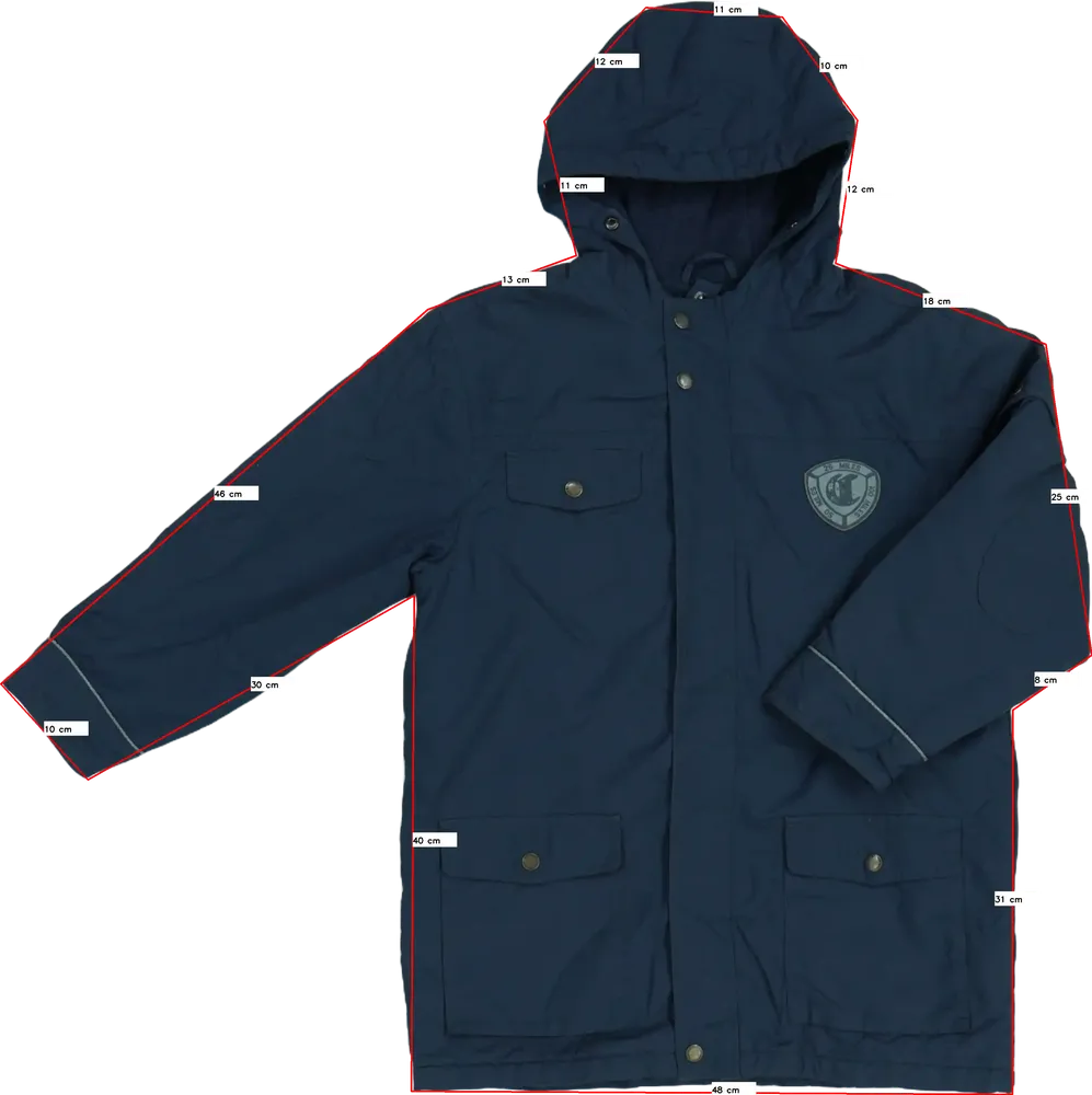 Szürke Vertbaudet Átmeneti kabát EU 140 / UK 10 év / US 10 év/L