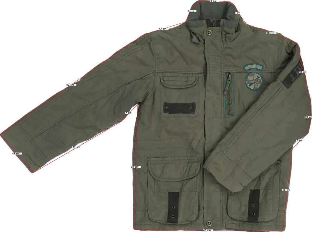 Barna C&amp;A Télikabát EU 152 / UK 12 év / US 12 év/L