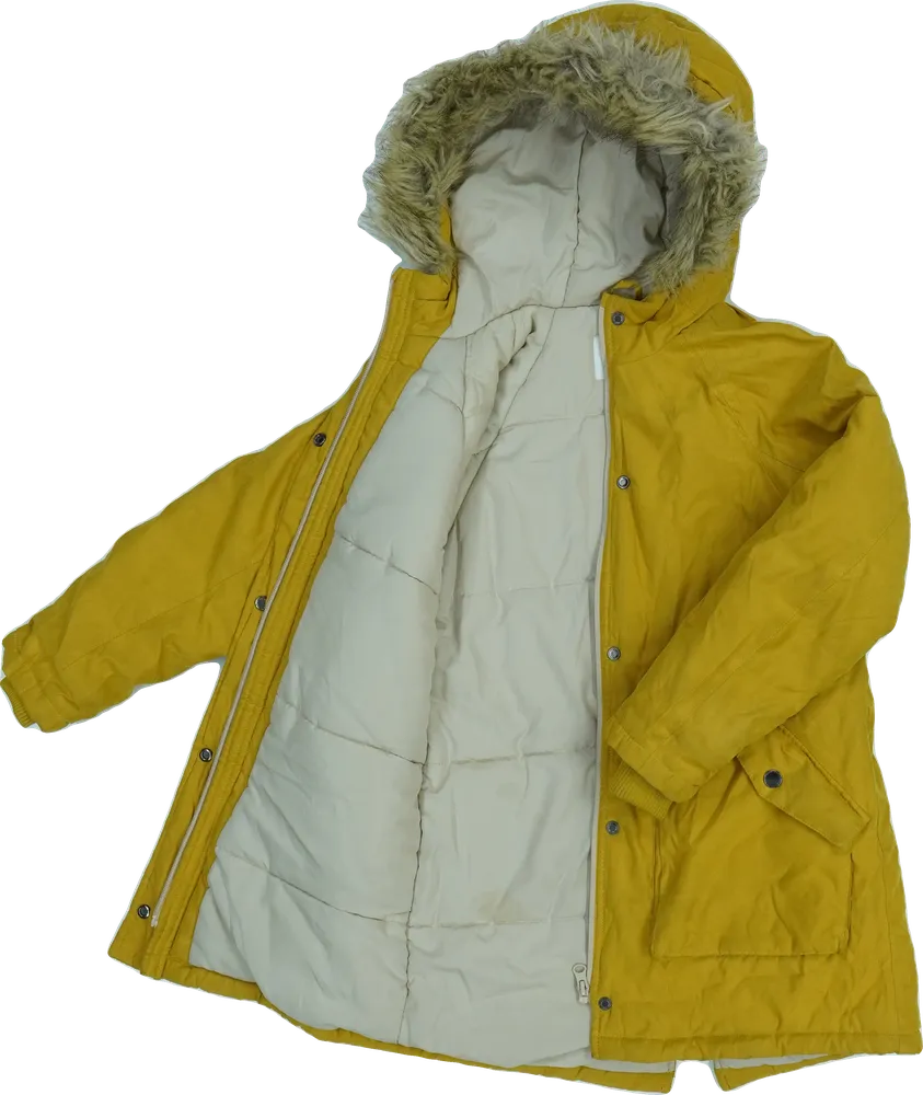 Sárga Zara Télikabát EU 134 / UK 9 év / US 9 év/L