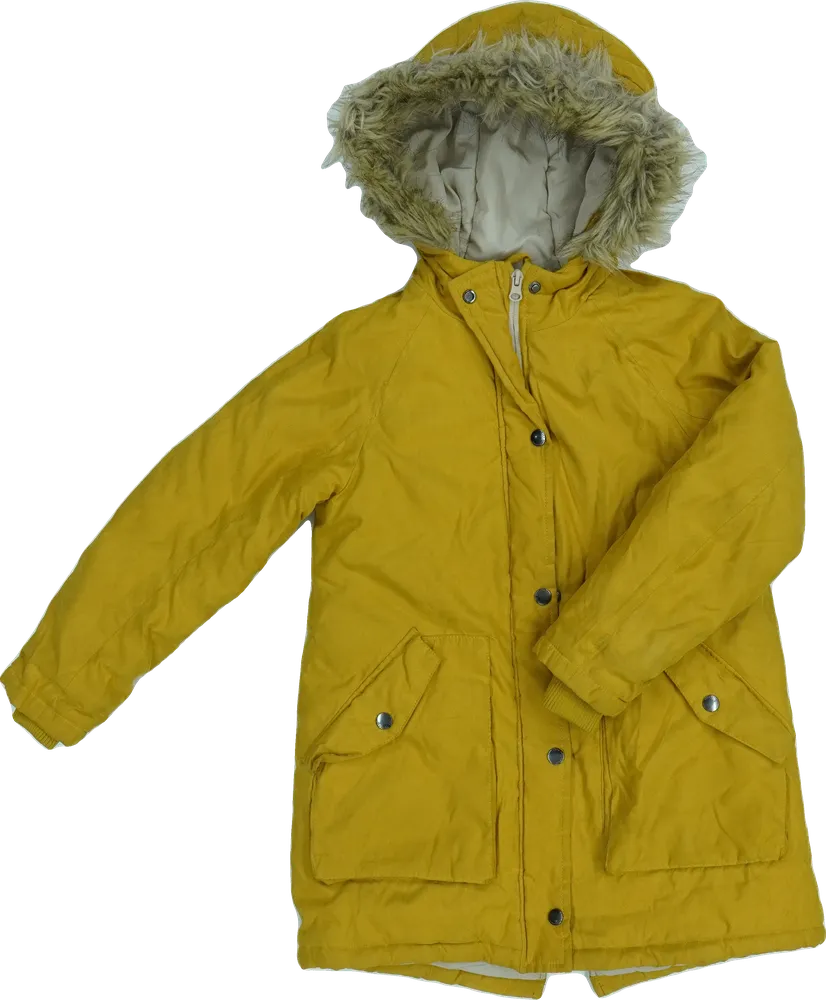 Sárga Zara Télikabát EU 134 / UK 9 év / US 9 év/L