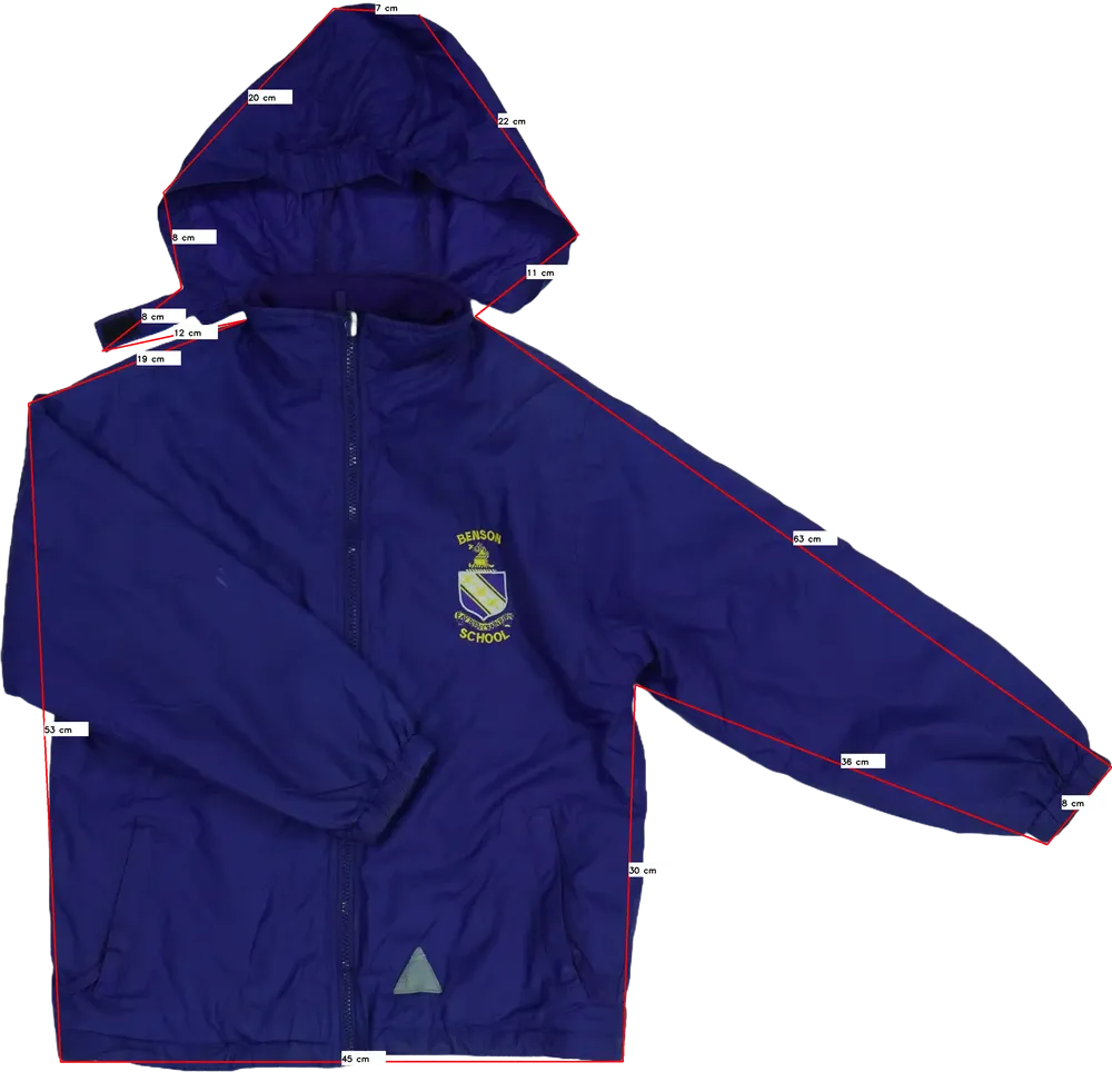 Kék Egyéb Átmeneti kabát EU 140 / UK 10 év / US 10 év/L