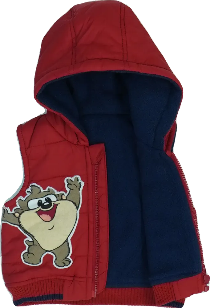 Piros Disney Mellény EU 62 / UK 0-3 hónap / US 0-3 hónap