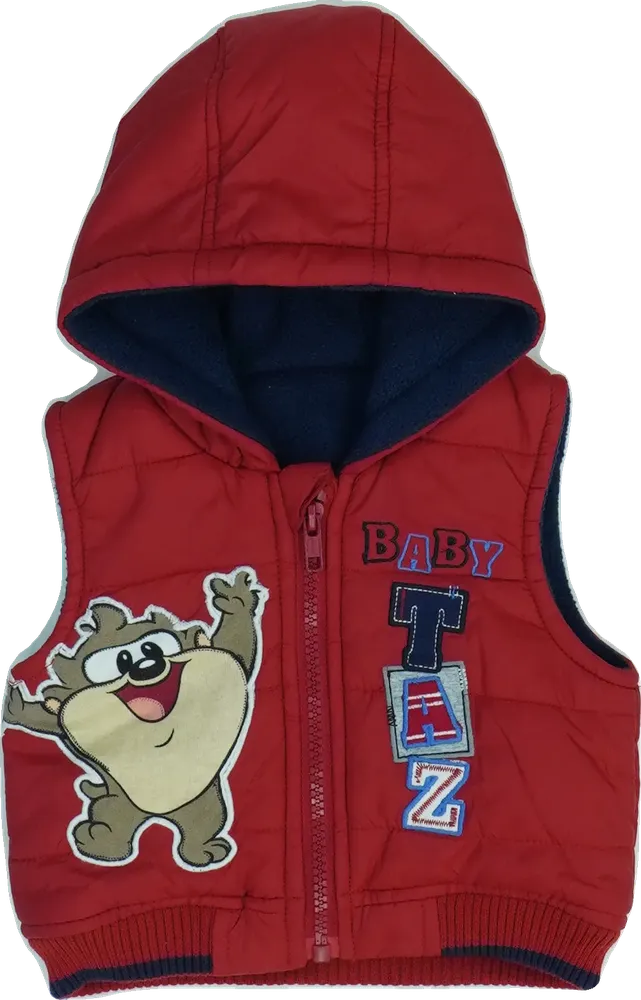 Piros Disney Mellény EU 62 / UK 0-3 hónap / US 0-3 hónap