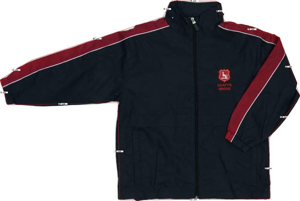 Fekete Egyéb Széldzseki EU 152 / UK 12 év / US 12 év/L