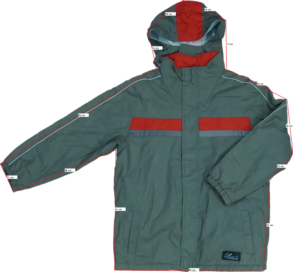 Szürke Cherokee Átmeneti kabát EU 152 / UK 12 év / US 12 év/L