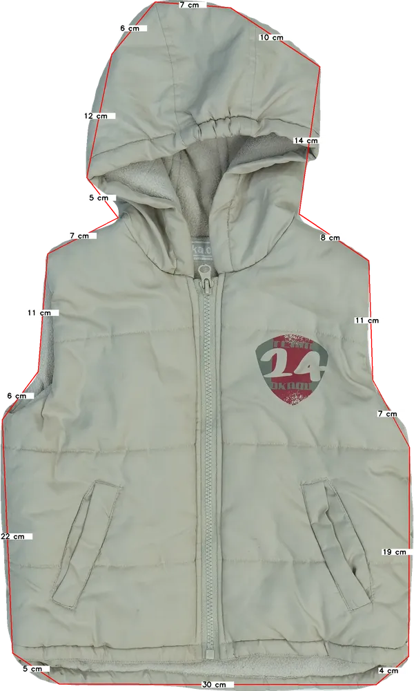 Barna Okaou Team Mellény EU 104 / UK 4 év / US 4T/XS