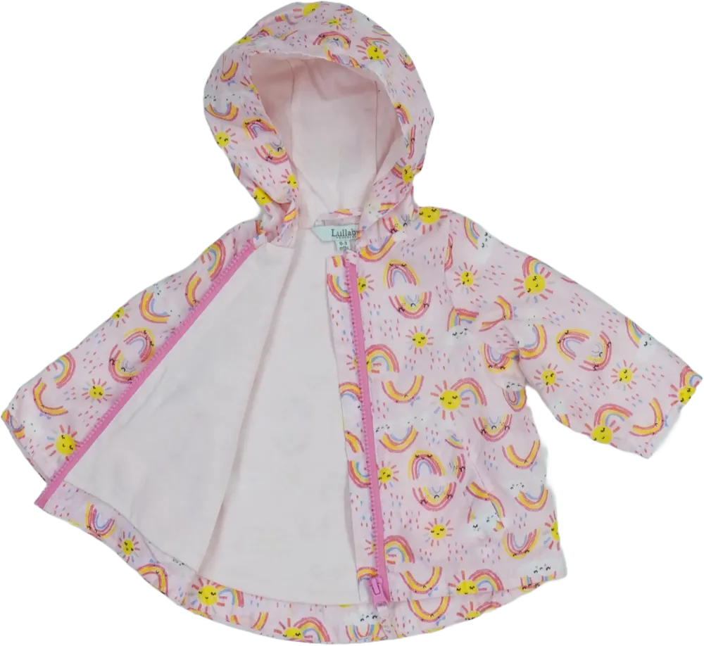 Rózsaszín Lullaby Esőkabát EU 62 / UK 0-3 hónap / US 0-3 hónap