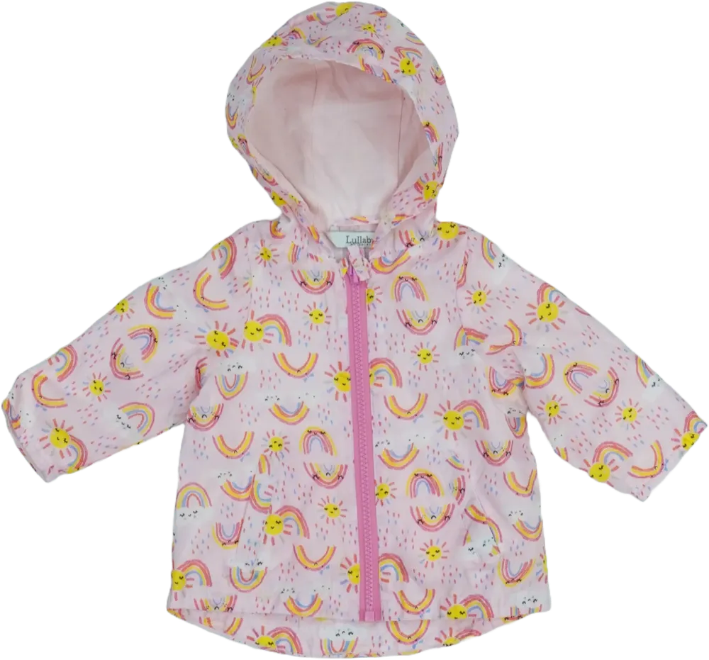Rózsaszín Lullaby Esőkabát EU 62 / UK 0-3 hónap / US 0-3 hónap