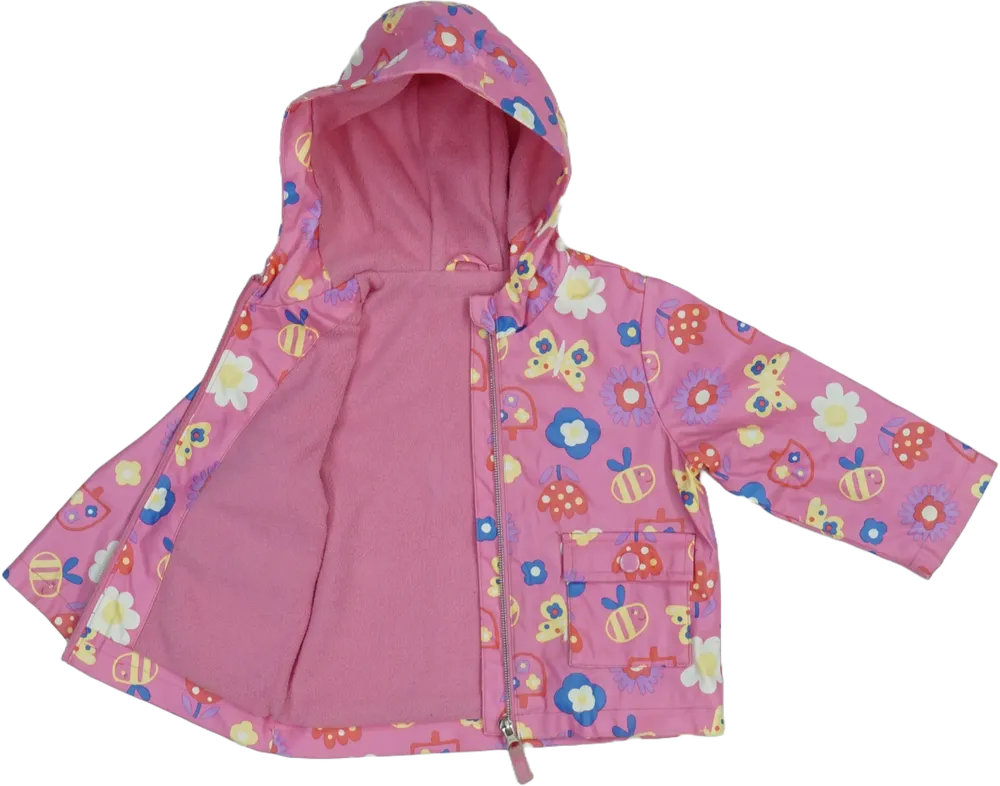 Rózsaszín Nutmeg Esőkabát EU 92 / UK 2 év / US 2T
