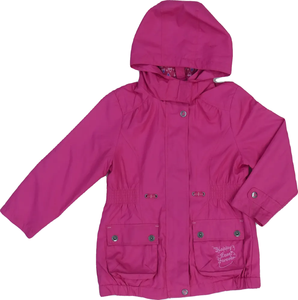 Rózsaszín C&amp;A Széldzseki EU 110 / UK 5 év / US 5 év/XS