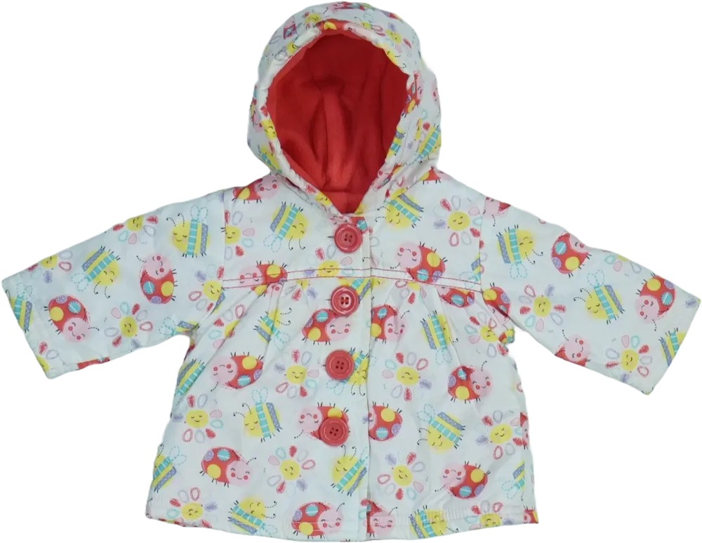 Rózsaszín George Átmeneti kabát EU 62 / UK 0-3 hónap / US 0-3 hónap