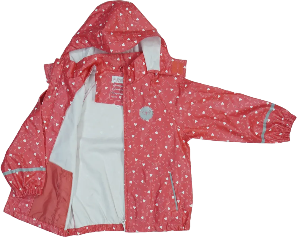 Piros C&amp;A Esőkabát EU 122 / UK 7 év / US 7 év/M