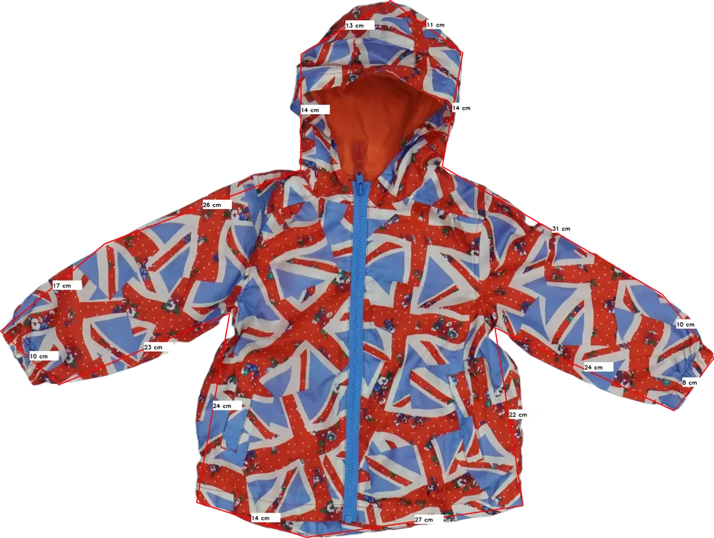 Többszínű Next Széldzseki EU 104 / UK 4 év / US 4T/XS