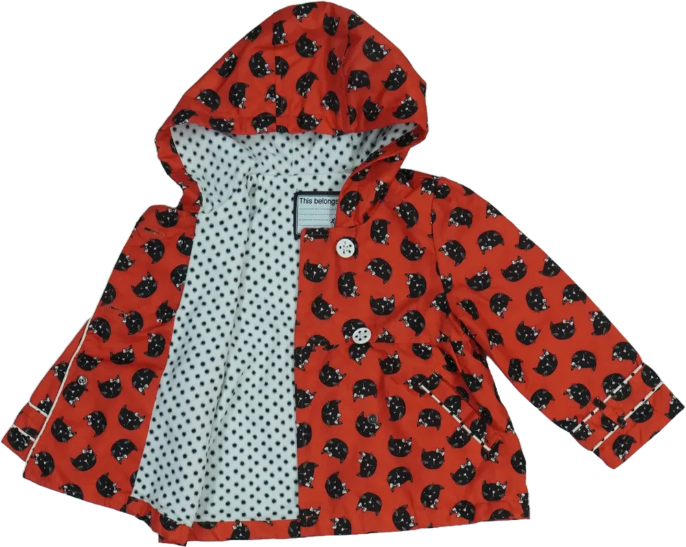 Piros TU Széldzseki EU 86 / UK 12-18 hónap / US 18 hónap