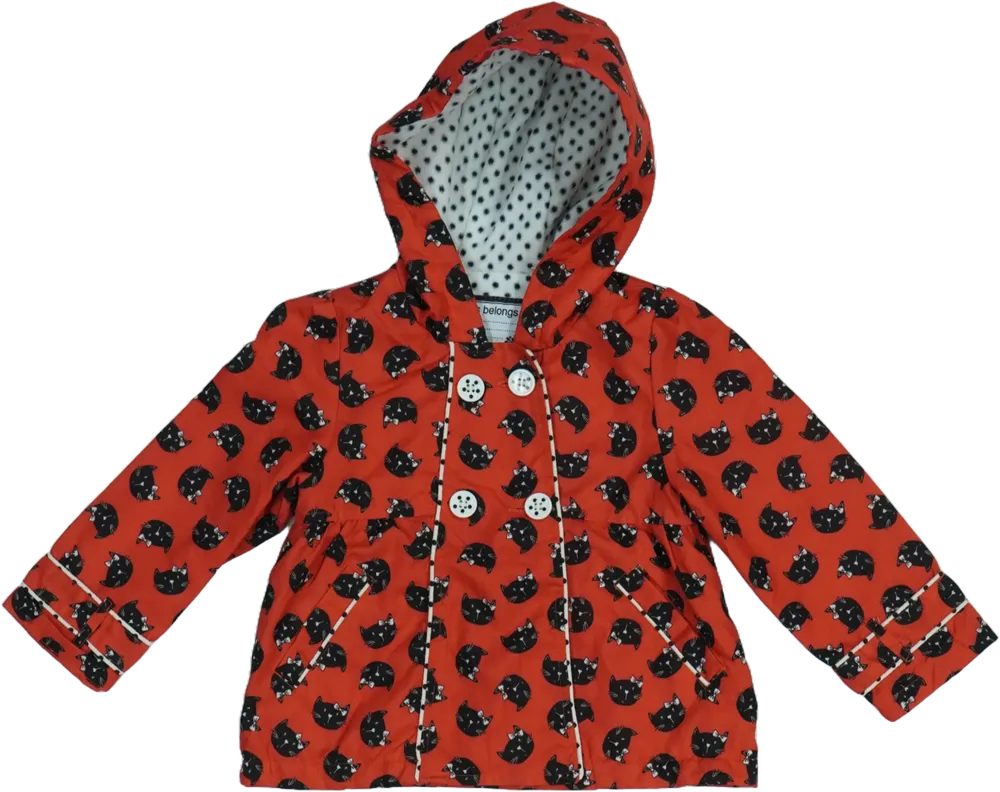 Piros TU Széldzseki EU 86 / UK 12-18 hónap / US 18 hónap