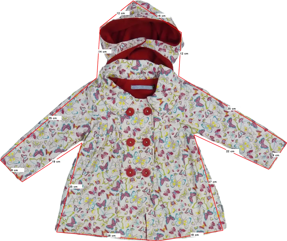 Rózsaszín Egyéb Esőkabát EU 92 / UK 2 év / US 2T