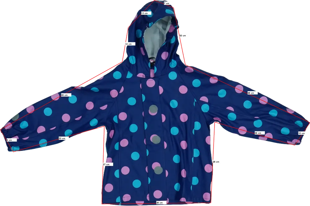 Kék Kids Esőkabát EU 116 / UK 6 év / US 6 év/S