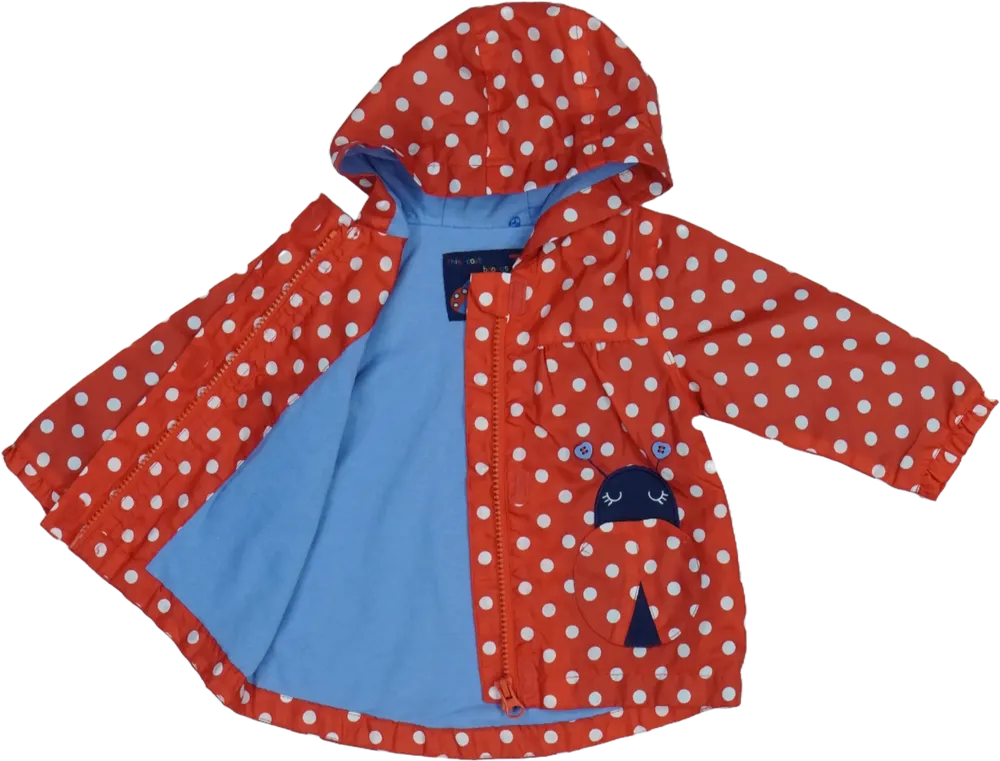 Piros TU Széldzseki EU 68 / UK 3-6 hónap / US 3-6 hónap