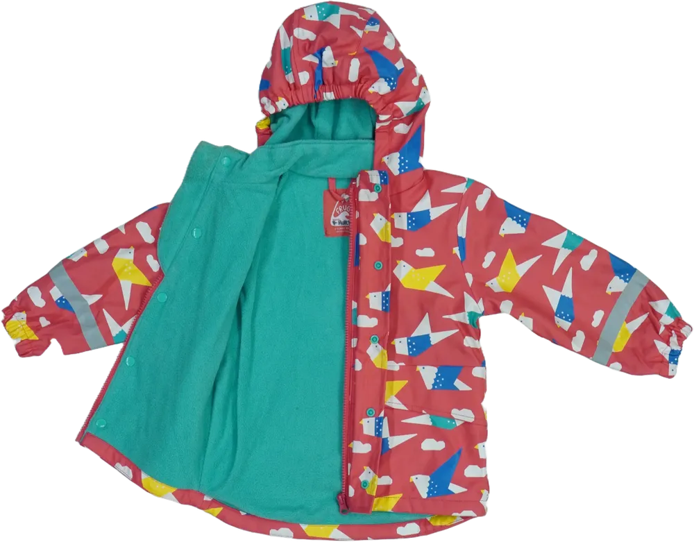 Rózsaszín Frugi Esőkabát EU 98 / UK 3 év / US 3T