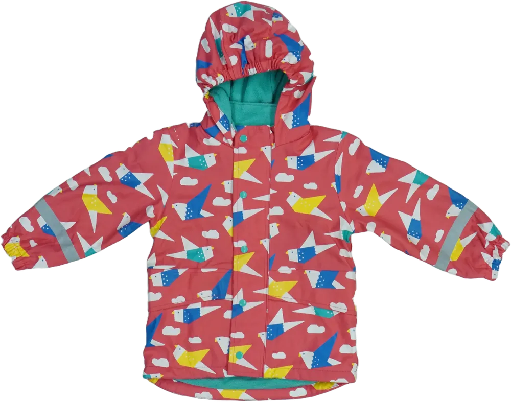 Rózsaszín Frugi Esőkabát EU 98 / UK 3 év / US 3T