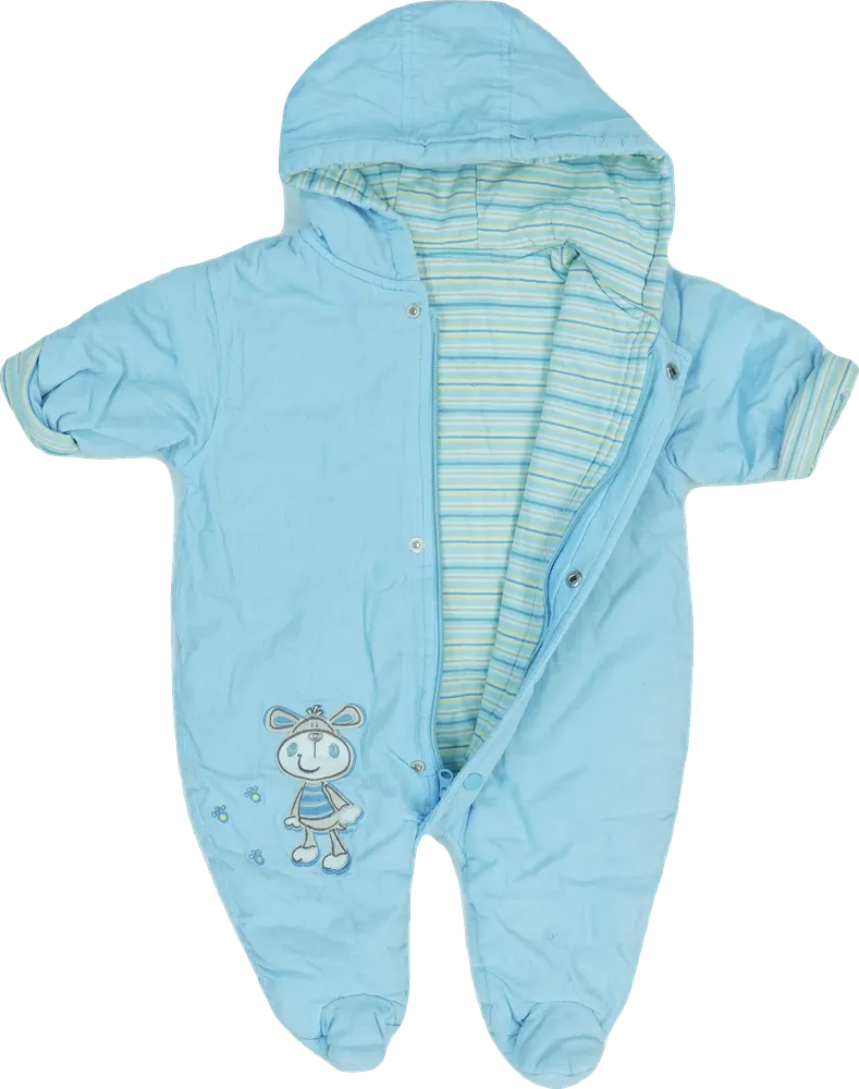 Kék St.Bernard Baby overál EU 80 / UK 9-12 hónap / US 12 hónap