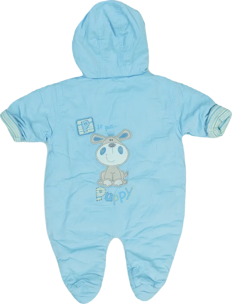 Kék St.Bernard Baby overál EU 80 / UK 9-12 hónap / US 12 hónap