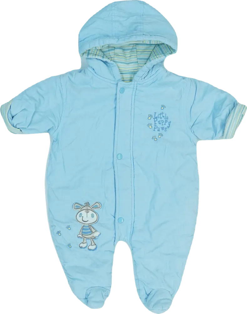 Kék St.Bernard Baby overál EU 80 / UK 9-12 hónap / US 12 hónap