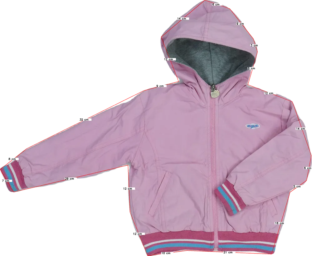 Rózsaszín Egyéb Dzseki EU 116 / UK 6 év / US 6 év/S