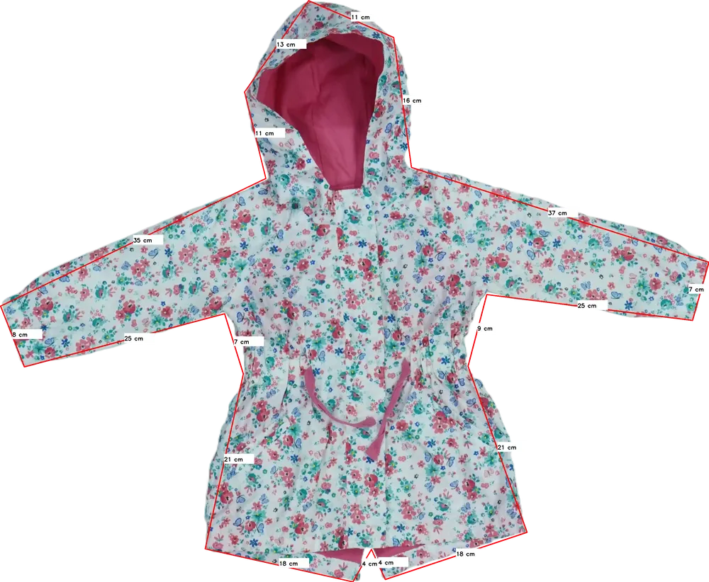 Fehér Young Dimension Széldzseki EU 92 / UK 2 év / US 2T