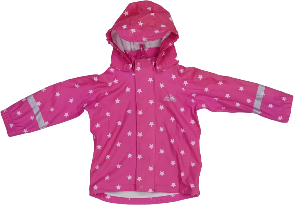 Rózsaszín Mc Kinley Esőkabát EU 104 / UK 4 év / US 4T/XS