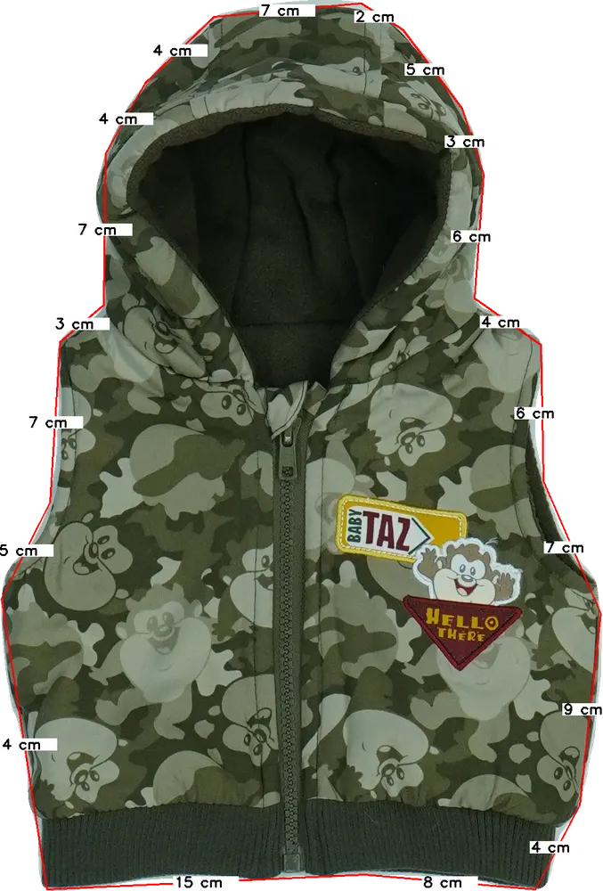 Zöld George Mellény EU 56 / UK Újszülött / US Újszülött