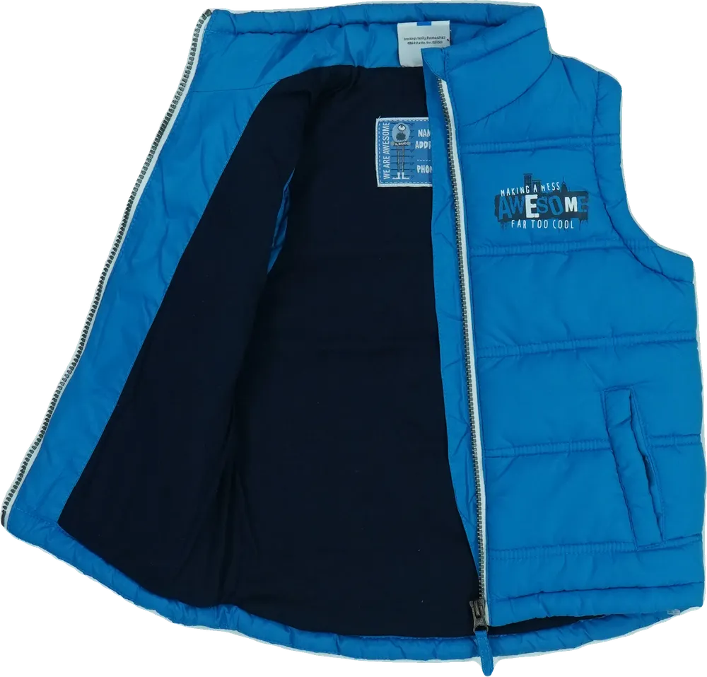 Kék Topolino Mellény EU 110 / UK 5 év / US 5 év/XS