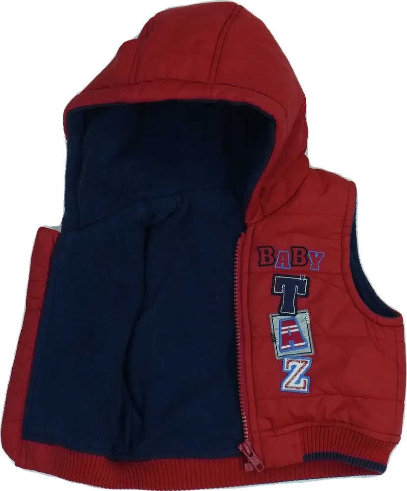 Piros Disney Mellény EU 62 / UK 0-3 hónap / US 0-3 hónap