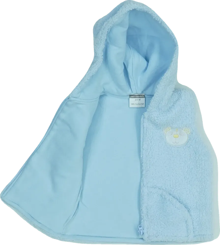 Kék Just too cute Mellény EU 68 / UK 3-6 hónap / US 3-6 hónap