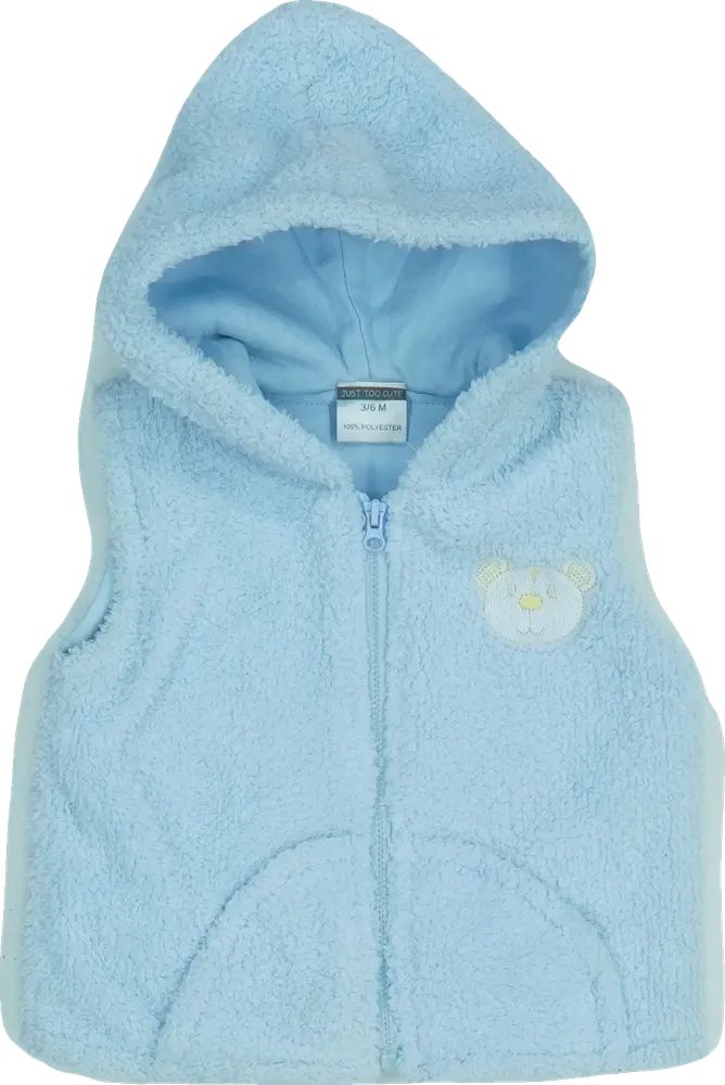 Kék Just too cute Mellény EU 68 / UK 3-6 hónap / US 3-6 hónap