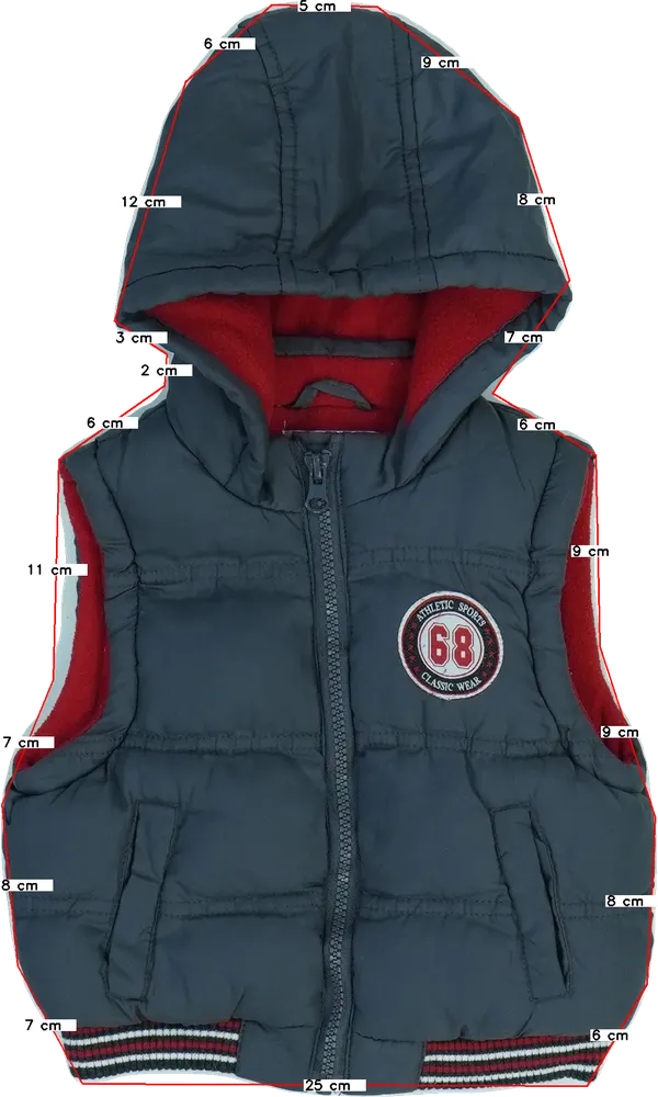 Szürke Early Days Mellény EU 92 / UK 2 év / US 2T