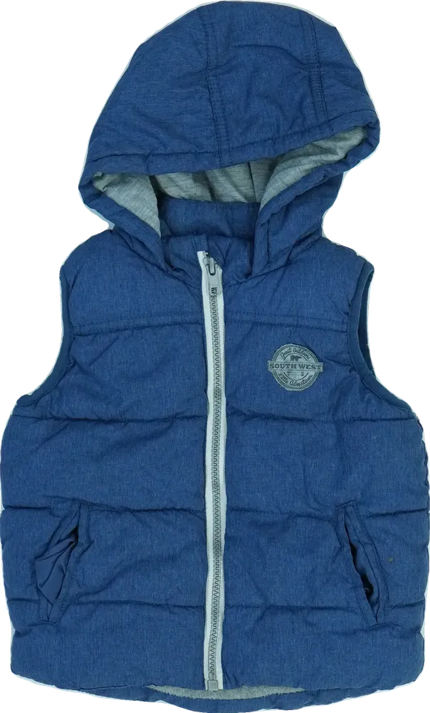 Kék Rebel Mellény EU 92 / UK 2 év / US 2T