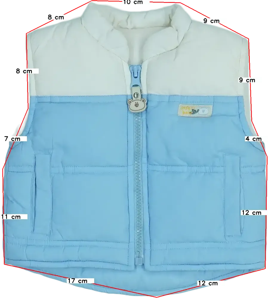 Kék St.Bernard Mellény EU 68 / UK 3-6 hónap / US 3-6 hónap