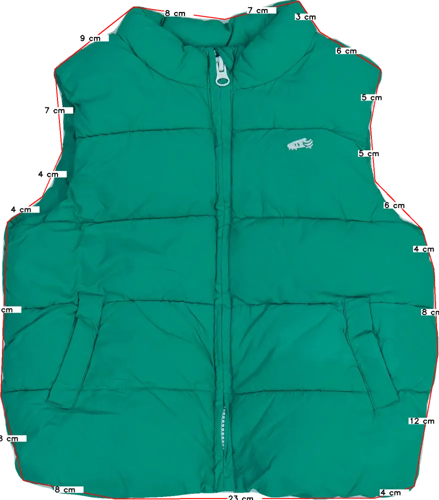 Zöld Mothercare Mellény EU 110 / UK 5 év / US 5 év/XS