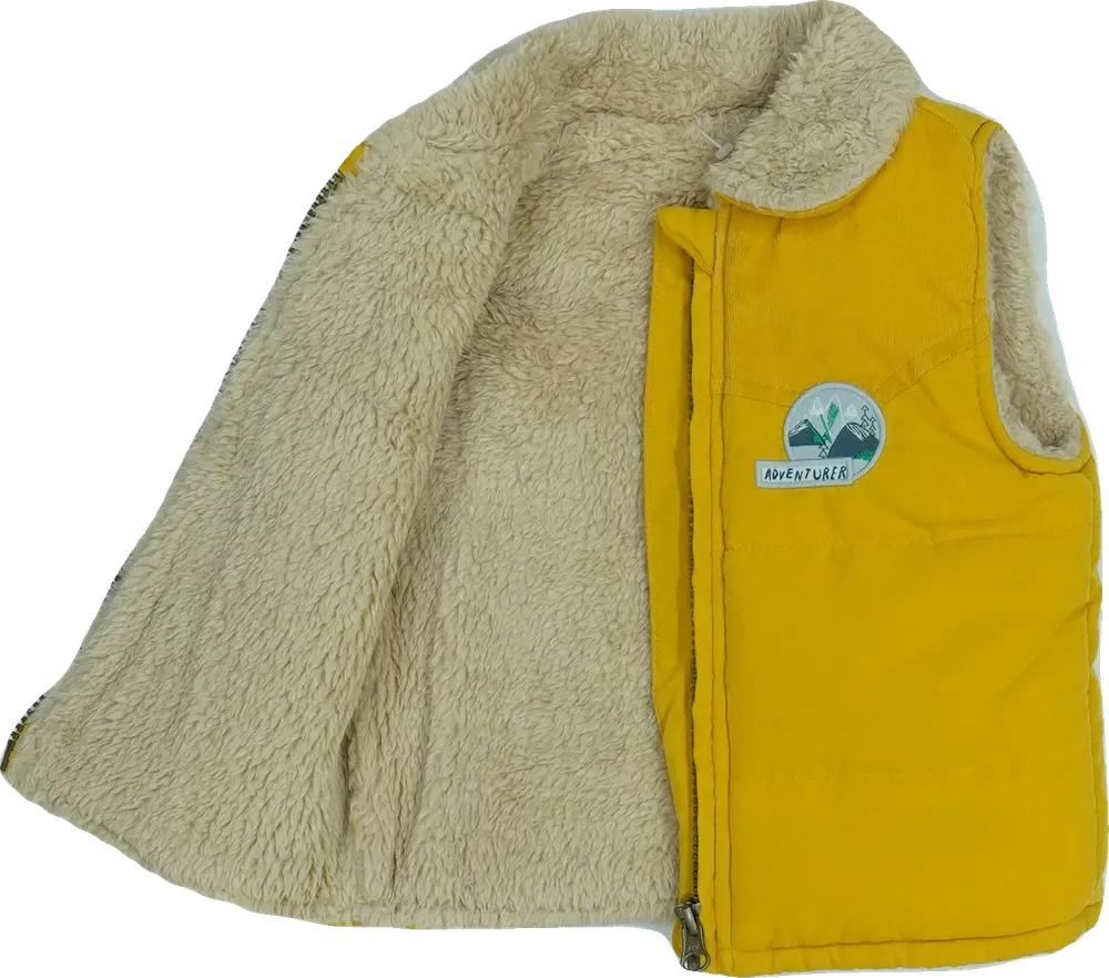 Sárga George Mellény EU 74 / UK 6-9 hónap / US 6-9 hónap