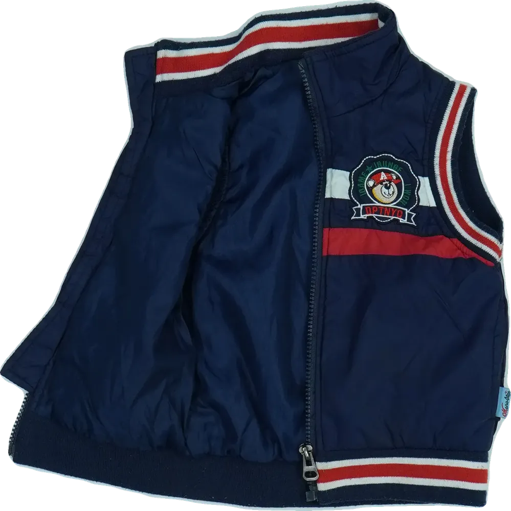 Kék Mono Star Mellény EU 92 / UK 2 év / US 2T