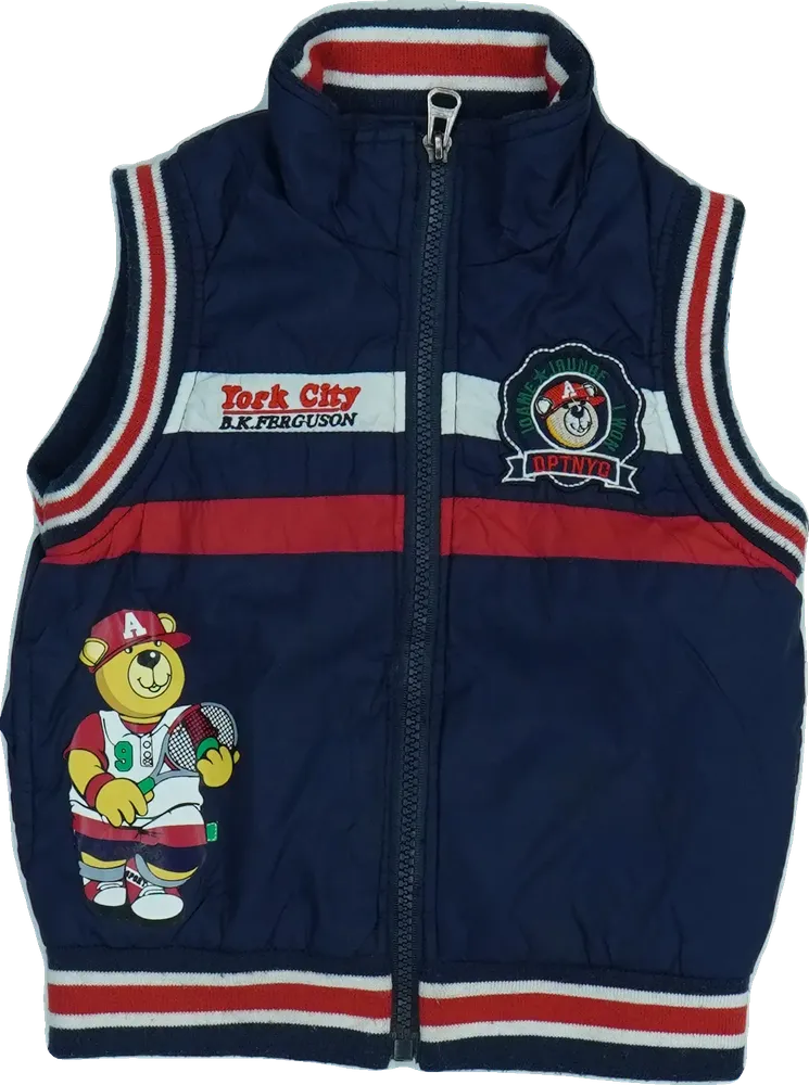 Kék Mono Star Mellény EU 92 / UK 2 év / US 2T