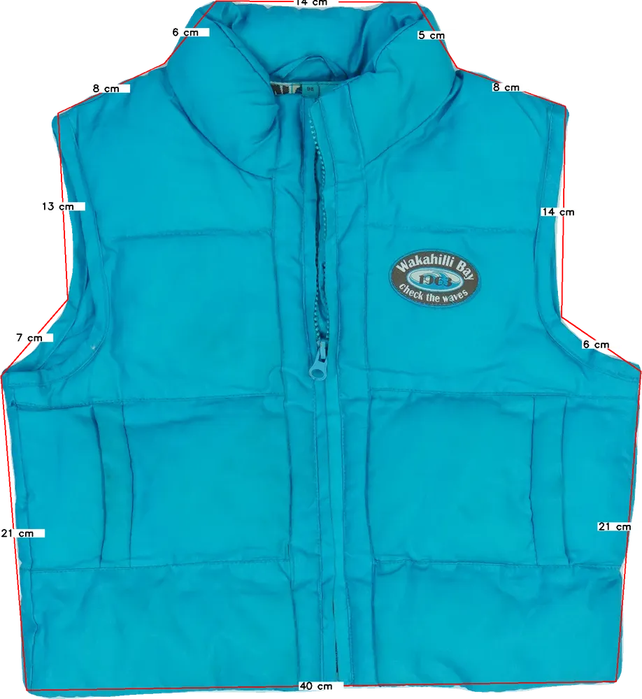 Kék No Compromise Mellény EU 98 / UK 3 év / US 3T