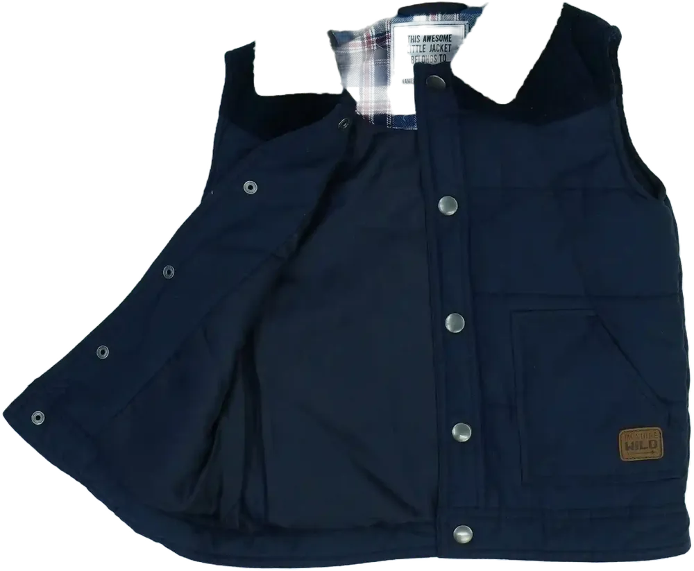 Kék Matalan Mellény EU 104 / UK 4 év / US 4T/XS